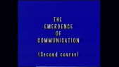 thumbnail of medium The Emergence of Communication (1999) Teil 2 - Part 1