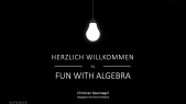 thumbnail of medium Fun with Algebra - Einführung