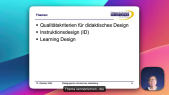 thumbnail of medium Konzeption von E-Learning Umgebungen: Veranstaltungsüberblick